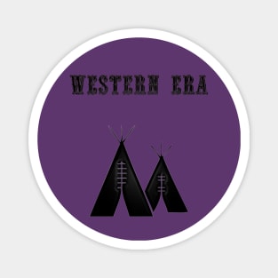 Western Era - Indian Teepee Magnet